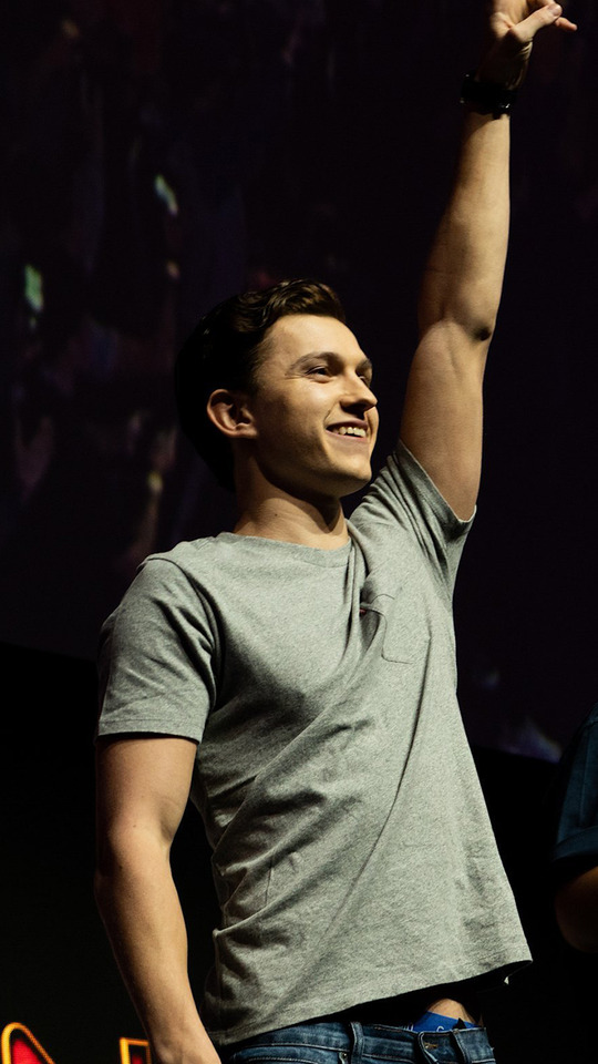 Tom Holland Lockscreens - Ccxp 2018 (brazil)