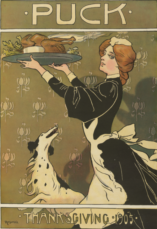 Puck Thanksgiving 1905Artist: Carl Hassmann (Austrian; 1869–1933)Cover of Puck magazine, November 22