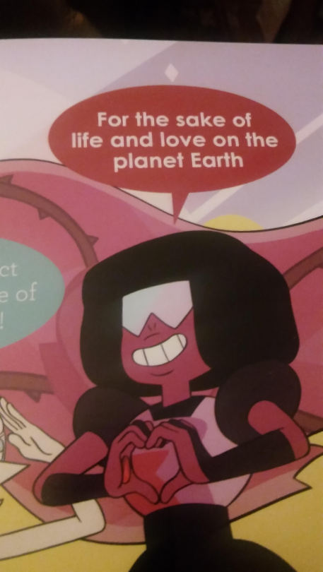 The Steven Universe “Guide to the Crystal Gems” book came out