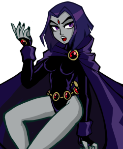 gnsisir: teen titans - raven &lt;3