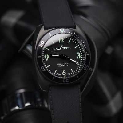 Instagram Repost
ralftech_official
WRB Automatic Original Black Dive Watch … All RALF TECH incredible features and spirit in a “only” 39mm diameter watch. Know you can! [ #ralftech #monsoonalgear #divewatch #watch #toolwatch ]
