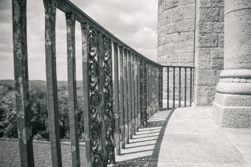 The observation deck on Glencairn&rsquo;s tower. (Photo courtesy of Kyle Genzlinger)