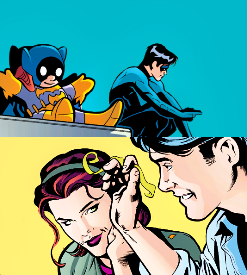 redheadbatgirl: Barbara Gordon &amp; Dick Grayson