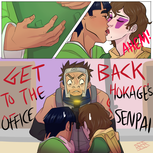 Yamato Dragged Kakashi Back By The Ear And Now Sakura And Naruto Are Trying To Figure Out Where He Fits