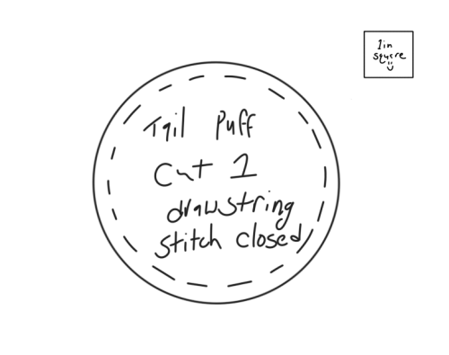 1998 Furby Pattern (Tail Version)