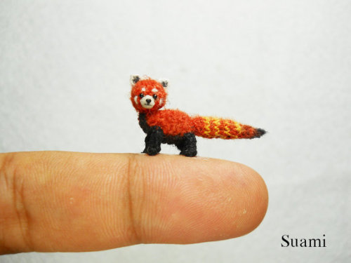 Porn photo unamericaneagle:  Miniature Crochet Animals