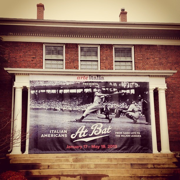 About to check out the #Italian #baseball exhibit in #Reno. #arteitalia #mlb (at Arte Italia)