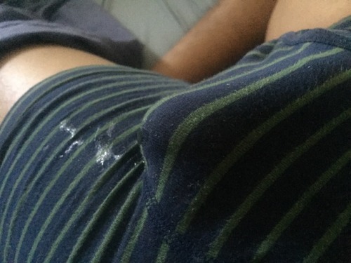 Morning wood+precum=riDICKulous