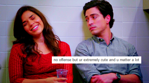 elizabthturner:  Superstore + tumblr text posts [3/?]~ Jonah & Amy edition