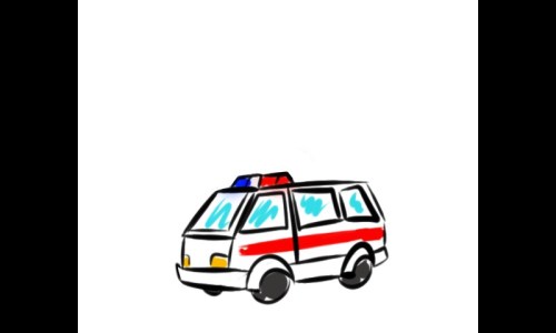 Horny ambulance on a mission