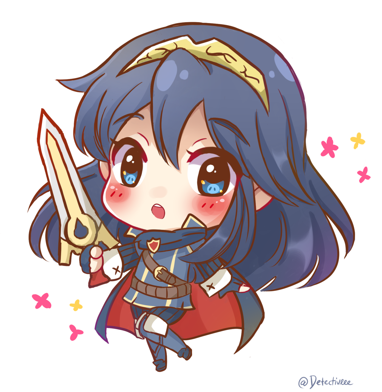 fire emblem — detectiveee: last minute Lucina chibi from Fire