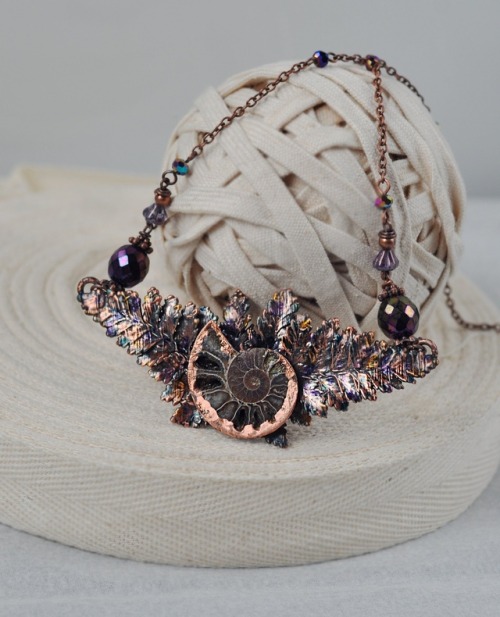 sosuperawesome: Electroformed Jewelry, by Chechel Art on Etsy Chechel Art is taking part in Etsy&rsq