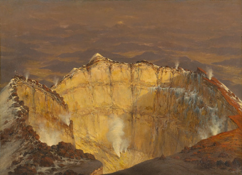 Jean-Baptiste Louis Gros, Crater of Popocatépetl 1833North Carolina Museum of Art