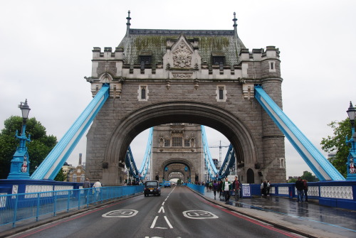 Tower Bridge: Where heads used to sit on spikes as warnings to other would be criminals. Now it is a