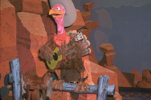 Photos of some of animatronics in America Sings Act 2 – Headin’ West. Photos taken by George S