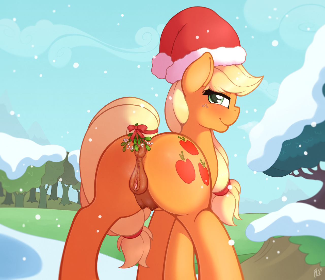 ponygfx: ratofponi:  Merry Christmas everybody!   High res here! I hope all of you
