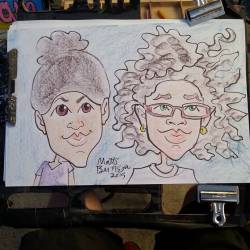 Drawing caricatures at Dairy Delight!  #mattbernson #caricaturist #Caricatures #caricature #art #drawing #portrait #dairydelight (at Dairy Delight Ice Cream)