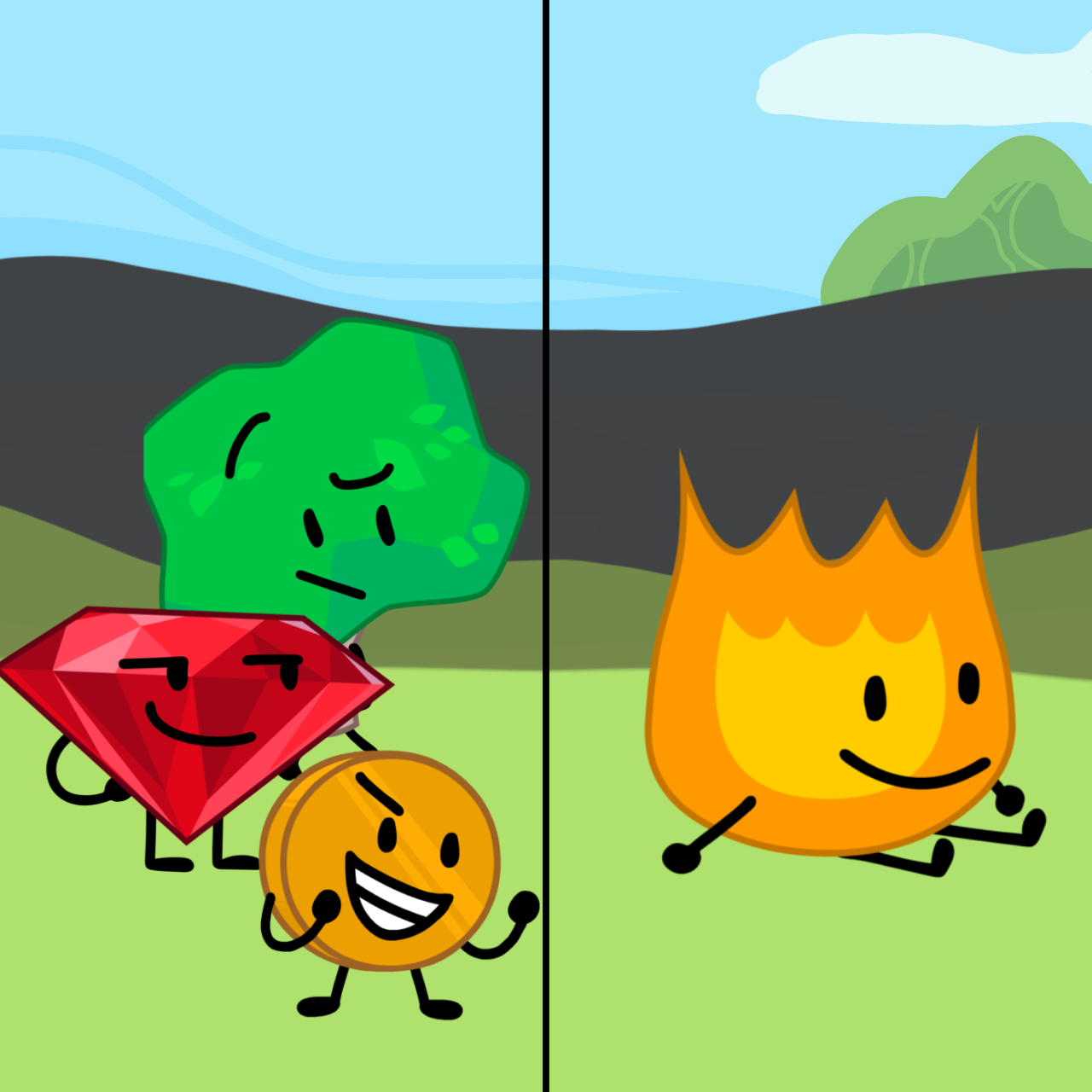 Almost All BFDI Characters (Updated Icons) Bracket - BracketFights