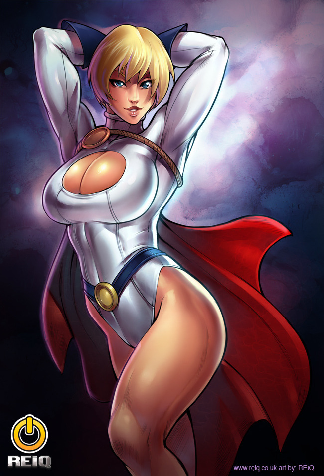 fandoms-females:  Comic Book Vixens Finale - Super Powerful ! ( POWER_GIRL_by_reiq