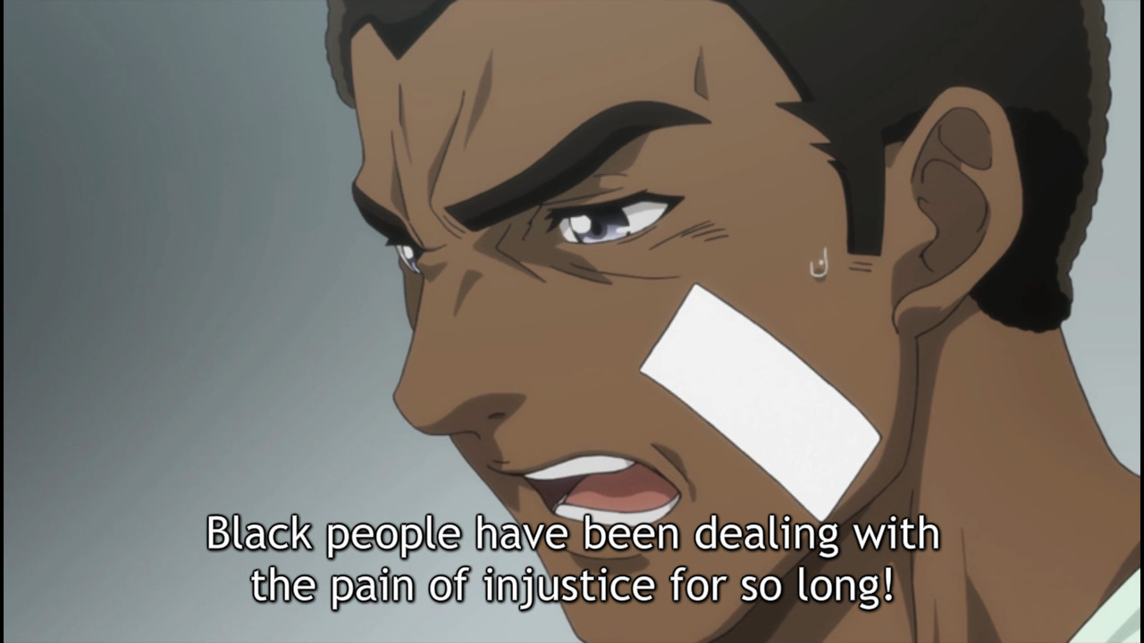 blackfashion:  catchmeinthedrift:  This anime’s called, “Young Jack Black” and