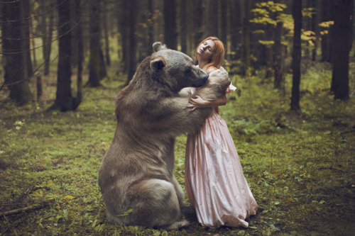 chrissymiller89:  Photo Credit: © Katerina Plotnikova, Surrealist Series  (I LOVE her photos!) ————- please leave photo credit intact!————- I crave the beast in you… Yes, I stand in awe of your tremendous power, and I know you could