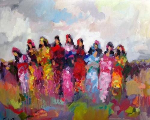 kchikurdi:paintings by sardar kestay, a kurdish painter/caricaturist from duhok.