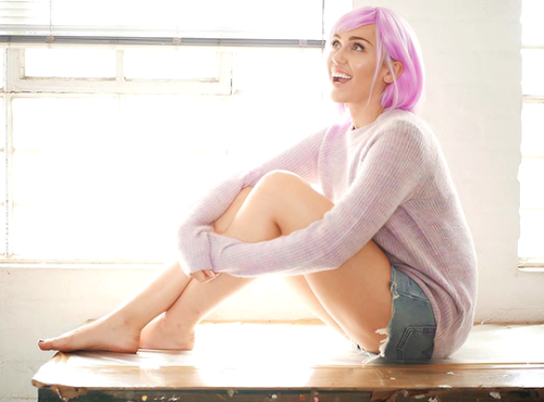 Miley Cyrus as Ashley O