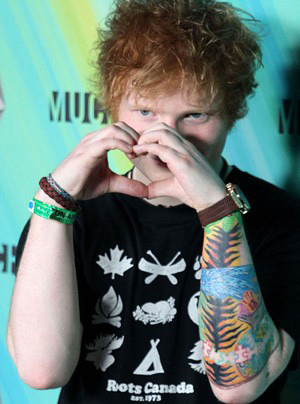 Ed Sheeran's Lion, Dappy's Hashtag And 19 Other Eyebrow-Raising Pop Star  Tattoos