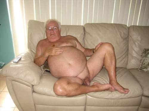 stockymaturemales:  This sofa with this gorgeous grandpa looks perfect for a nap…