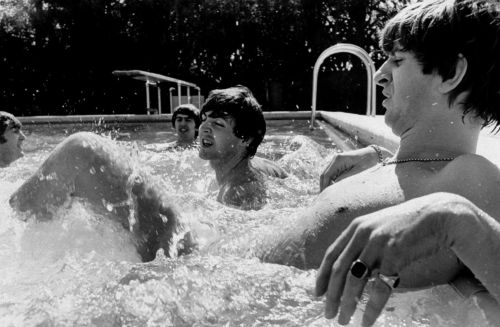 Bob Gomel, The Beatles during U.S. tour , 1964