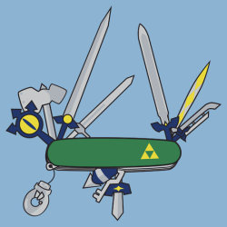 thenintendard:   Hylian Army Knife by donutplains    