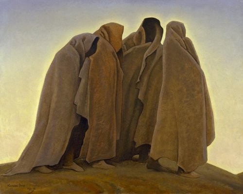 bcnmar: Shapes of Fear, 1930-32,  Maynard Dixon. 