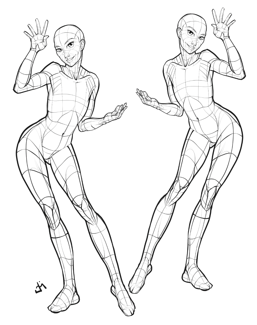 I've been working on some poses for my... - Poses for Artists | Facebook