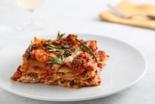 Hosting for the holidays? Your family will surely fall in love with this mouthwatering lasagna. With