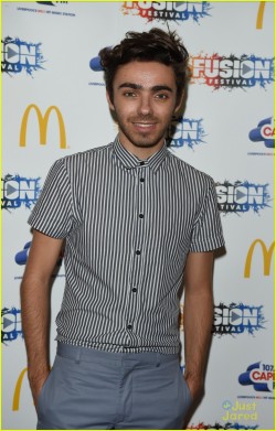 wantedsource:  Nathan Sykes attends Fusion