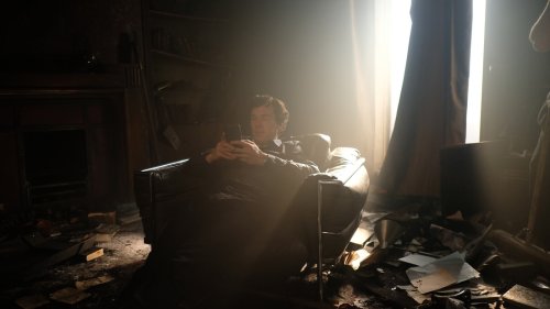 nixxie-fic:07/? - Beautiful S4 pictures of the 221B living room after the explosion - (x)