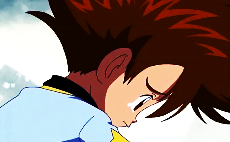taugehishcactus:  [Child] Taichi : oww.. Agumon : What’s wrong Taichi?  Taichi :