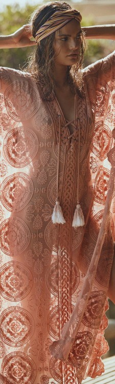 bohomuse: Sheer boho dress   Saved from: www.pinterest.com