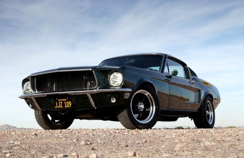 hotamericancars:  Stunning 1968 Ford Mustang Bullitt Ripping Off The DesertWATCH HERE