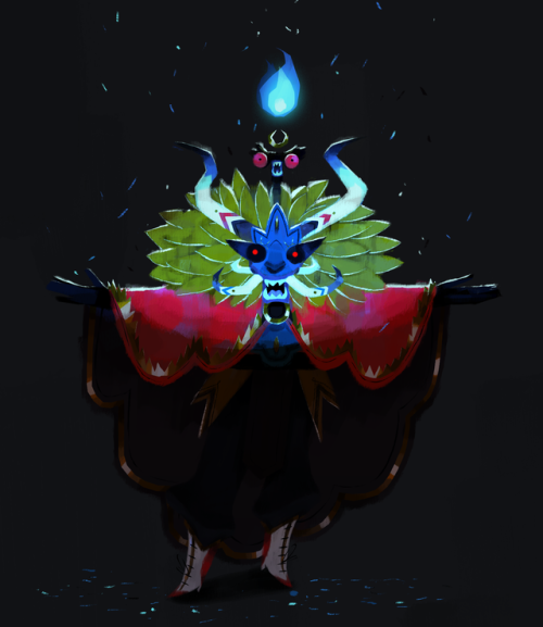 billandashley:Final result of the diablada dancer, and some color/Ambiance test.(Edit : forgot to sa