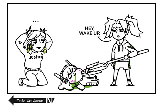 blackbookalpha:  Mercy arrives! Previous comic: PRESS “X” TO…   rofl XD
