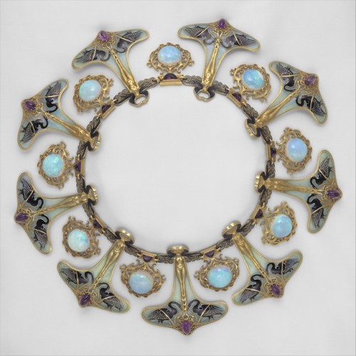 met-modern-art:Necklace by René-Jules Lalique, Modern and Contemporary ArtGift of Lillian Nassau, 19