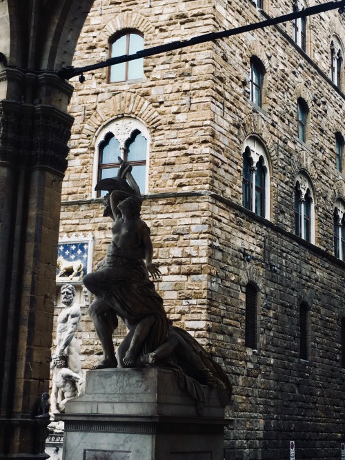 Loggia dei Lanzi, Florence.