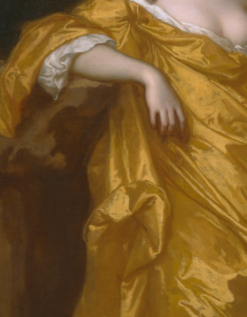 seeliequeene:Diana Kirke, Countess of Oxford (detail), Peter Lely, 1665