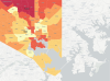 Life expectancy of Baltimore compared to countries.
In West Baltimore, life expectancy the same as North Korea.