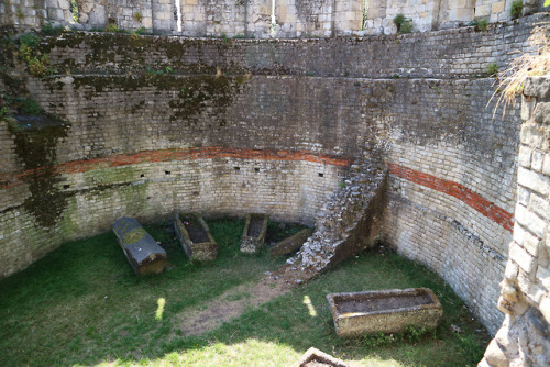 thesilicontribesman: Roman Multiangular Tower, York, 5.8.18. Whilst there aren’t many survivin