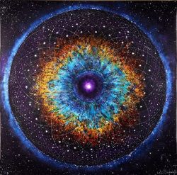 Zzpsiconautazz:    Nebular Mandala By Sean Yarbrough. 