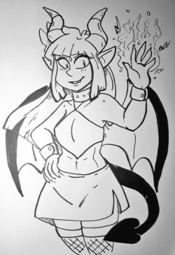 Inktober Day 11 - Raamia