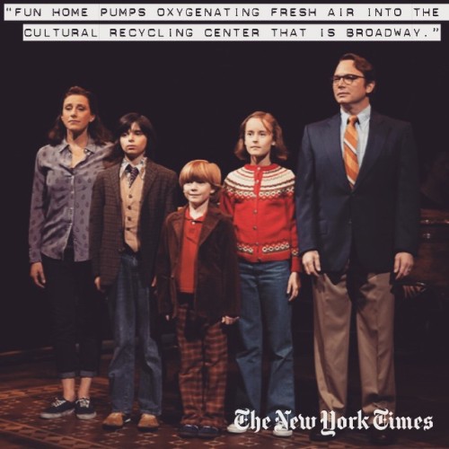 paulwinkler:#funhome #broadway #nytimes via Instagram http://ift.tt/1zzL1fF