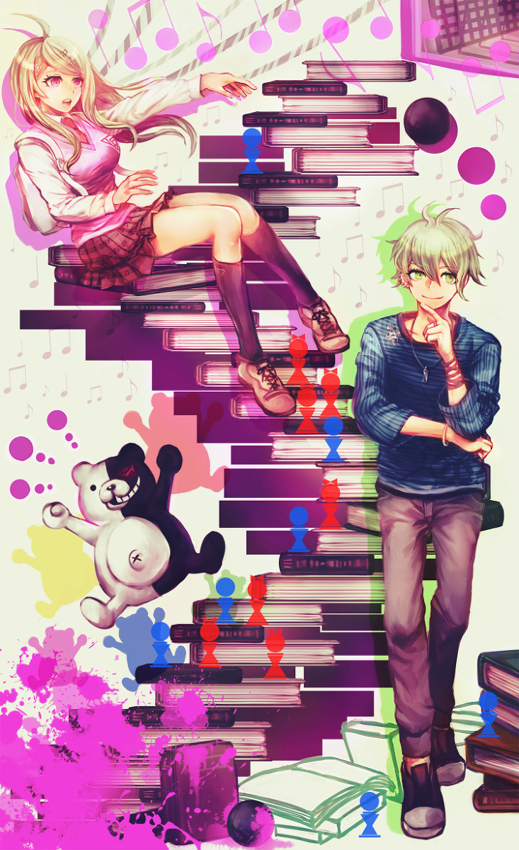danganronpaibukifan:  Source: http://www.pixiv.net/member_illust.php?mode=medium&amp;illust_id=61209635